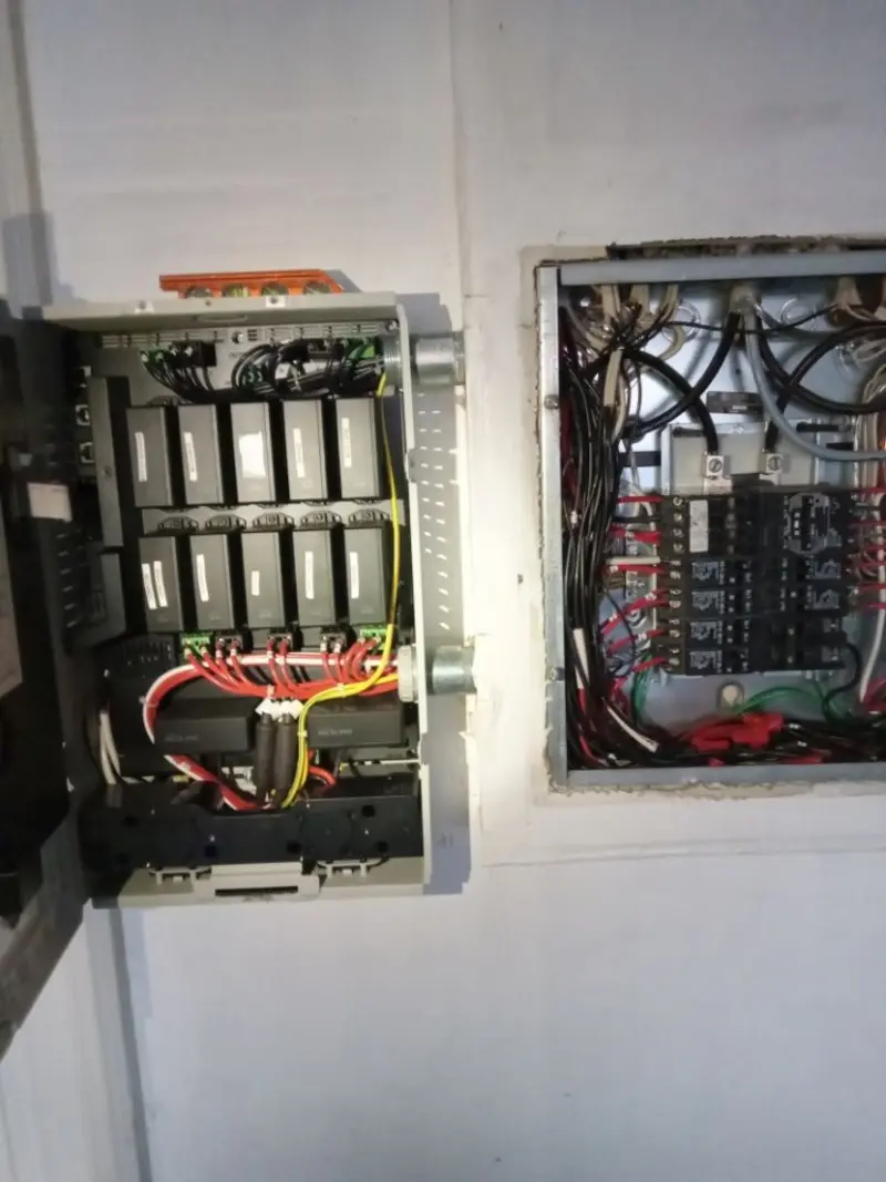 Electrical panel upgrade completed for Carbon Monoxide Detector Installation in Nibley